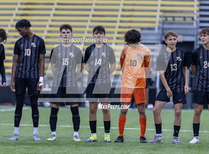 Thumbnail 3 in New Albany vs. Walsh Jesuit (OHSAA Division II Final) photogallery.