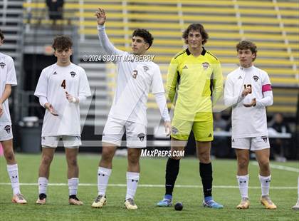Thumbnail 1 in New Albany vs. Walsh Jesuit (OHSAA Division II Final) photogallery.