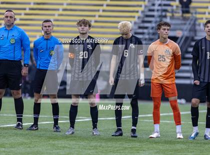 Thumbnail 2 in New Albany vs. Walsh Jesuit (OHSAA Division II Final) photogallery.