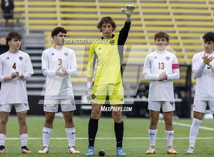 Thumbnail 2 in New Albany vs. Walsh Jesuit (OHSAA Division II Final) photogallery.