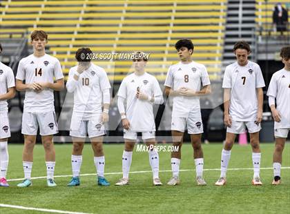 Thumbnail 3 in New Albany vs. Walsh Jesuit (OHSAA Division II Final) photogallery.