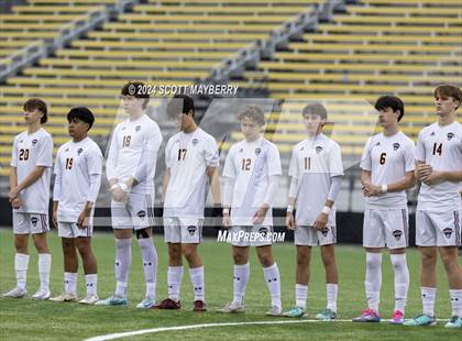 Thumbnail 3 in New Albany vs. Walsh Jesuit (OHSAA Division II Final) photogallery.