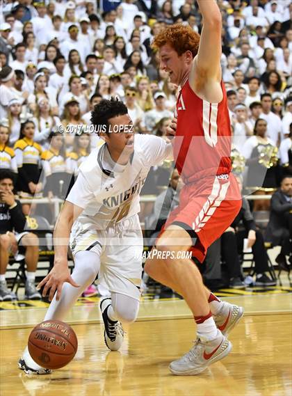 Thumbnail 2 in Mater Dei @ Bishop Montgomery (CIF Open DIV Southern Regional Final) photogallery.