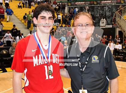 Thumbnail 3 in Mater Dei @ Bishop Montgomery (CIF Open DIV Southern Regional Final) photogallery.