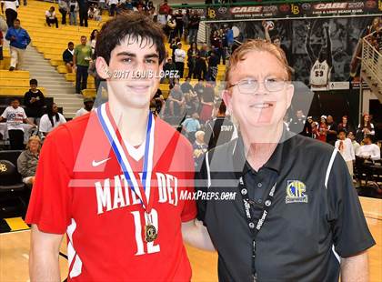 Thumbnail 2 in Mater Dei @ Bishop Montgomery (CIF Open DIV Southern Regional Final) photogallery.