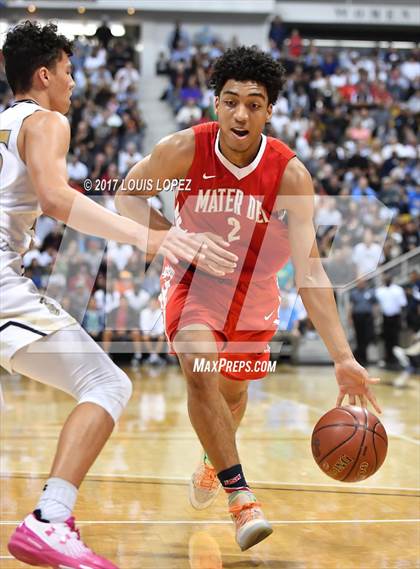 Thumbnail 3 in Mater Dei @ Bishop Montgomery (CIF Open DIV Southern Regional Final) photogallery.