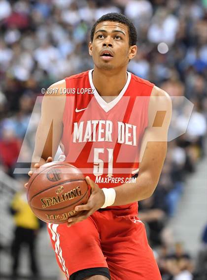 Thumbnail 1 in Mater Dei @ Bishop Montgomery (CIF Open DIV Southern Regional Final) photogallery.