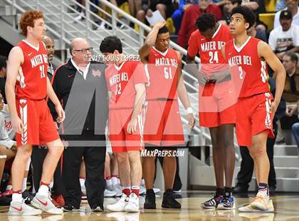 Thumbnail 2 in Mater Dei @ Bishop Montgomery (CIF Open DIV Southern Regional Final) photogallery.