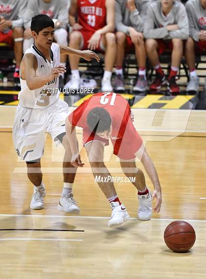 Thumbnail 2 in Mater Dei @ Bishop Montgomery (CIF Open DIV Southern Regional Final) photogallery.