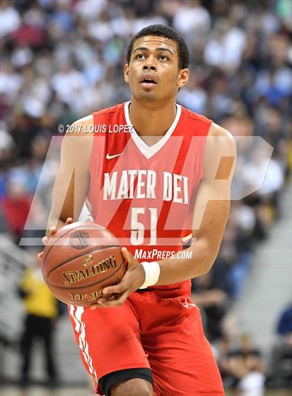 Thumbnail 3 in Mater Dei @ Bishop Montgomery (CIF Open DIV Southern Regional Final) photogallery.
