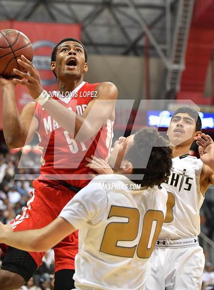 Thumbnail 3 in Mater Dei @ Bishop Montgomery (CIF Open DIV Southern Regional Final) photogallery.