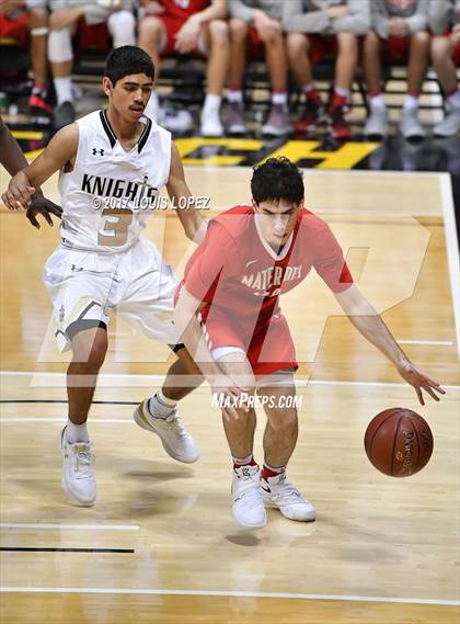 Thumbnail 1 in Mater Dei @ Bishop Montgomery (CIF Open DIV Southern Regional Final) photogallery.