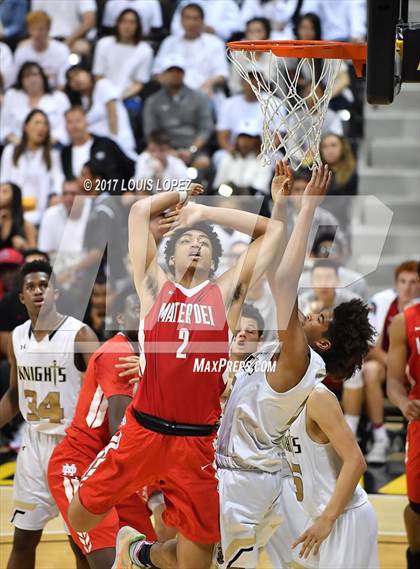Thumbnail 3 in Mater Dei @ Bishop Montgomery (CIF Open DIV Southern Regional Final) photogallery.