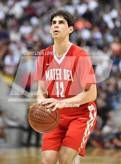 Thumbnail 2 in Mater Dei @ Bishop Montgomery (CIF Open DIV Southern Regional Final) photogallery.