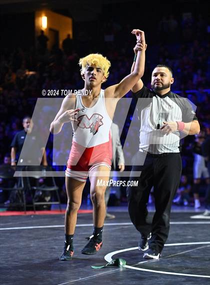 Thumbnail 1 in UIL 6A Championship Finals 106, 113, 120lb photogallery.
