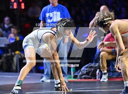 Thumbnail 3 in UIL 6A Championship Finals 106, 113, 120lb photogallery.