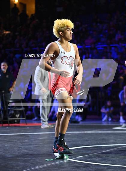 Thumbnail 3 in UIL 6A Championship Finals 106, 113, 120lb photogallery.