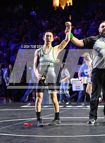 Thumbnail 3 in UIL 6A Championship Finals 106, 113, 120lb photogallery.