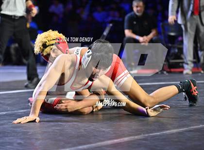 Thumbnail 2 in UIL 6A Championship Finals 106, 113, 120lb photogallery.