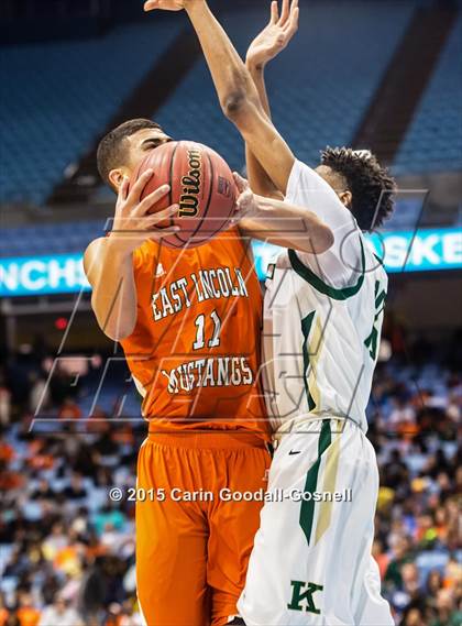 Thumbnail 3 in East Lincoln vs Kinston (NCHSAA 2A Final) photogallery.