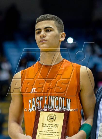 Thumbnail 3 in East Lincoln vs Kinston (NCHSAA 2A Final) photogallery.