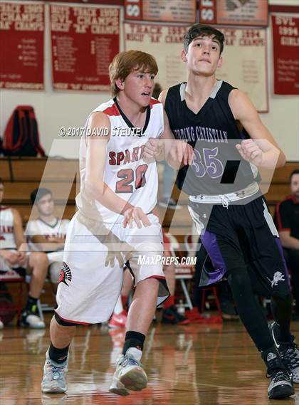 Thumbnail 3 in Redding Christian vs. East Nicolaus (Love of the Game) photogallery.
