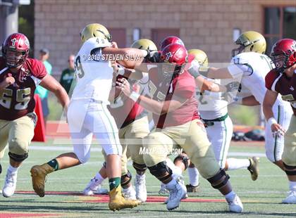 Thumbnail 3 in JSerra Catholic vs. St. Joseph Regional (Honor Bowl) photogallery.