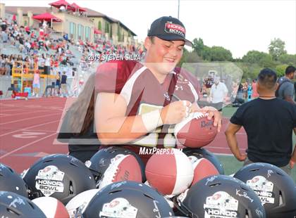 Thumbnail 1 in JSerra Catholic vs. St. Joseph Regional (Honor Bowl) photogallery.