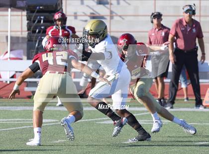 Thumbnail 1 in JSerra Catholic vs. St. Joseph Regional (Honor Bowl) photogallery.