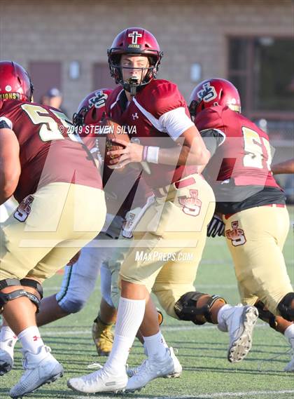 Thumbnail 3 in JSerra Catholic vs. St. Joseph Regional (Honor Bowl) photogallery.