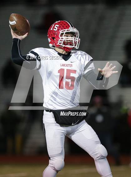 Thumbnail 2 in Lancaster vs. Aquinas Institute (NYSPHSAA Class AA Quarterfinal) photogallery.