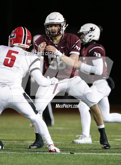Thumbnail 2 in Lancaster vs. Aquinas Institute (NYSPHSAA Class AA Quarterfinal) photogallery.
