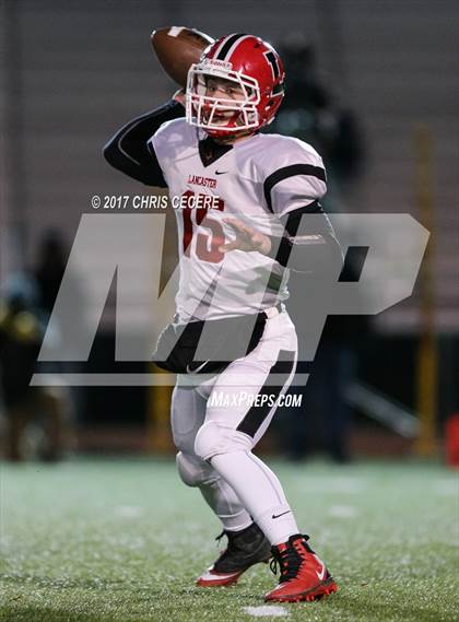 Thumbnail 2 in Lancaster vs. Aquinas Institute (NYSPHSAA Class AA Quarterfinal) photogallery.