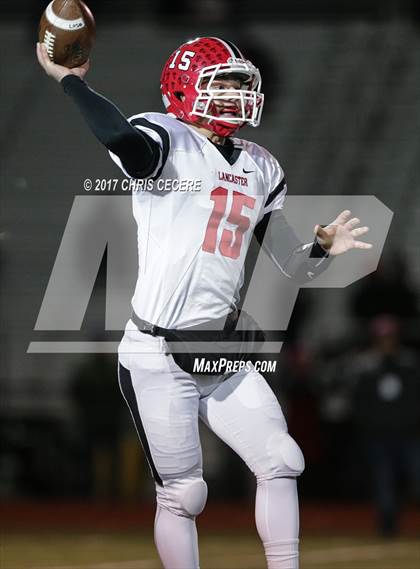 Thumbnail 3 in Lancaster vs. Aquinas Institute (NYSPHSAA Class AA Quarterfinal) photogallery.