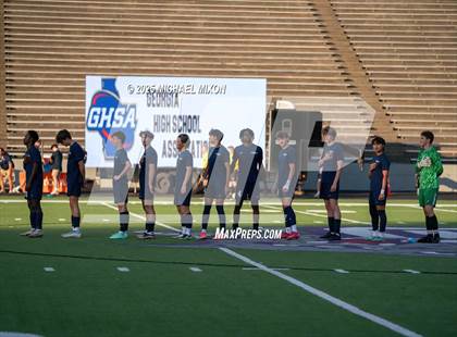 Thumbnail 1 in Atlanta International vs. Whitefield Academy (GHSA Private Final) photogallery.
