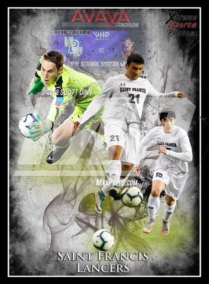 Thumbnail 1 in Saint Francis v Bellarmine (Avaya High School Series) photogallery.