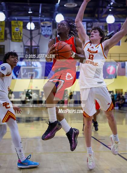 Thumbnail 3 in Sagemont Prep vs Bergen Catholic (Miami Holiday Invitational) photogallery.
