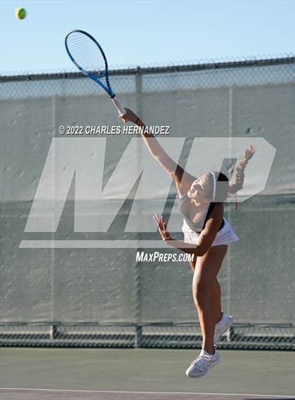 Thumbnail 1 in The Woodlands vs Memorial (UIL Class 6A Team Tennis Semifinal) photogallery.