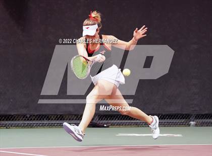 Thumbnail 1 in The Woodlands vs Memorial (UIL Class 6A Team Tennis Semifinal) photogallery.