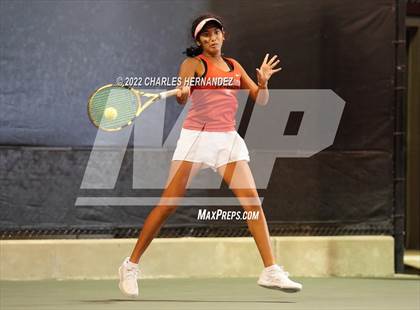 Thumbnail 2 in The Woodlands vs Memorial (UIL Class 6A Team Tennis Semifinal) photogallery.