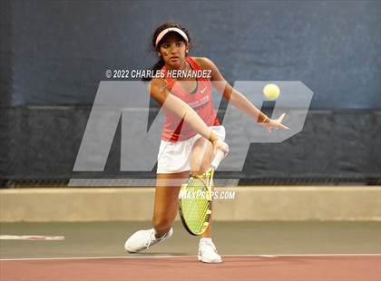Thumbnail 1 in The Woodlands vs Memorial (UIL Class 6A Team Tennis Semifinal) photogallery.