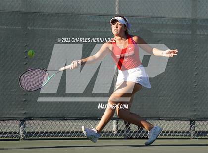 Thumbnail 2 in The Woodlands vs Memorial (UIL Class 6A Team Tennis Semifinal) photogallery.