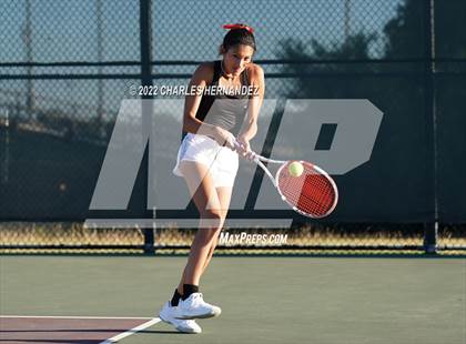 Thumbnail 1 in The Woodlands vs Memorial (UIL Class 6A Team Tennis Semifinal) photogallery.