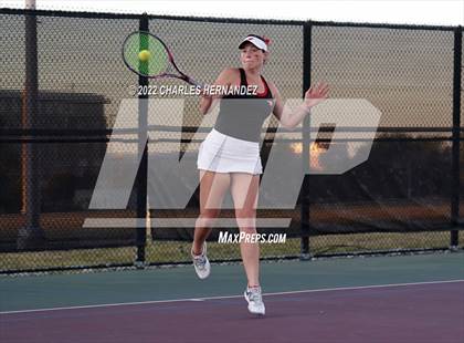 Thumbnail 3 in The Woodlands vs Memorial (UIL Class 6A Team Tennis Semifinal) photogallery.