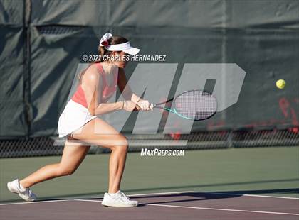 Thumbnail 2 in The Woodlands vs Memorial (UIL Class 6A Team Tennis Semifinal) photogallery.