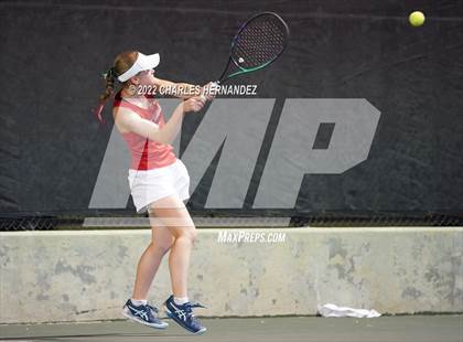 Thumbnail 3 in The Woodlands vs Memorial (UIL Class 6A Team Tennis Semifinal) photogallery.
