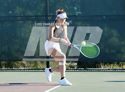 Thumbnail 3 in The Woodlands vs Memorial (UIL Class 6A Team Tennis Semifinal) photogallery.