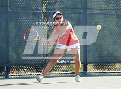 Thumbnail 2 in The Woodlands vs Memorial (UIL Class 6A Team Tennis Semifinal) photogallery.