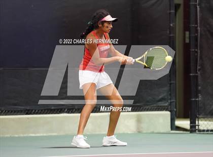 Thumbnail 3 in The Woodlands vs Memorial (UIL Class 6A Team Tennis Semifinal) photogallery.