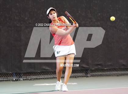 Thumbnail 3 in The Woodlands vs Memorial (UIL Class 6A Team Tennis Semifinal) photogallery.